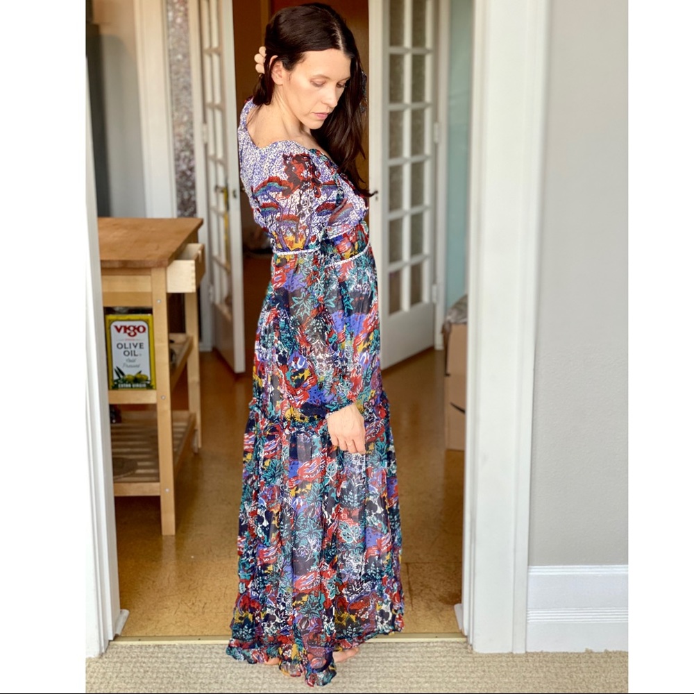 Anthropologie/Annabella Maxi Dress